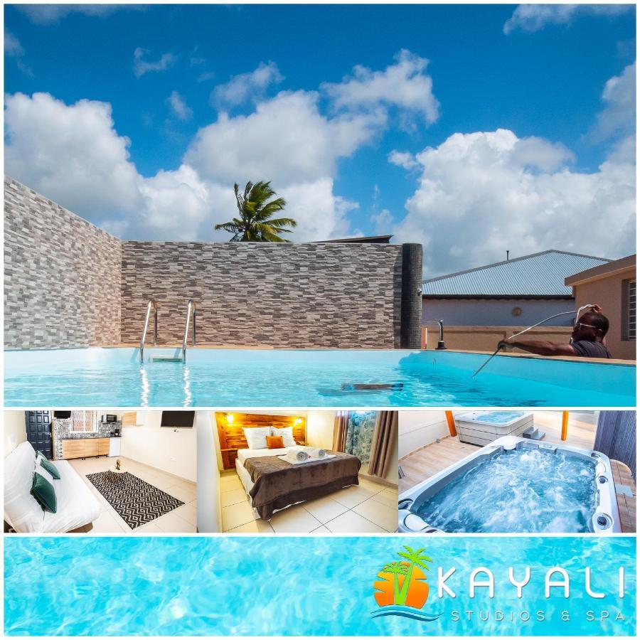 Evasion En Plein Coeur De La Ville Studio Jacuzzis Sauna Et Piscine Au Centre De 路易港 外观 照片